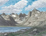 Titcomb Basin Print