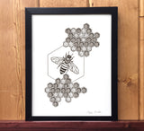 Bee Print