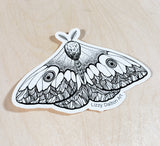 Moth Sticker