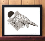 Pangolin Print