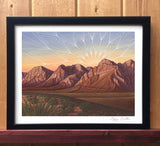 Red Rock Print