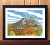Seneca Rocks Print