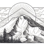 Mount Shasta Print