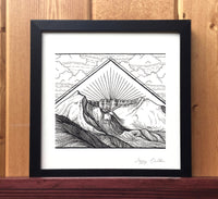 Mount St Helens Print